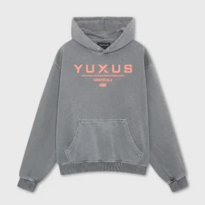 Yuxus - Sudadera con capucha argent Grayscale