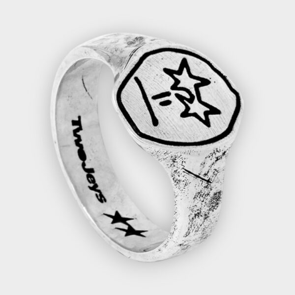 Twojeys - Anillo Starry eyed silver