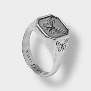Twojeys - Anillo Butterfly effect silver
