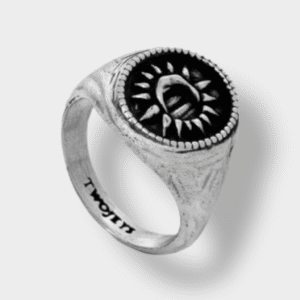 Twojeys - Anillo Midnight silver