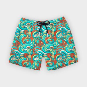 Flamenco Maltés – Bañador Oaseas verde