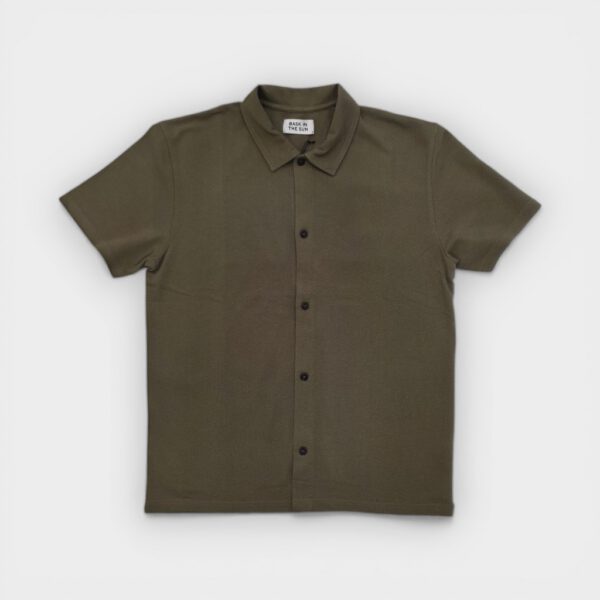 Bask in the Sun - Camisa Leikio olive
