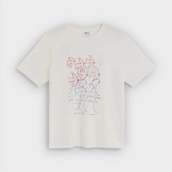 Bask in the Sun - Camiseta Wave Natural