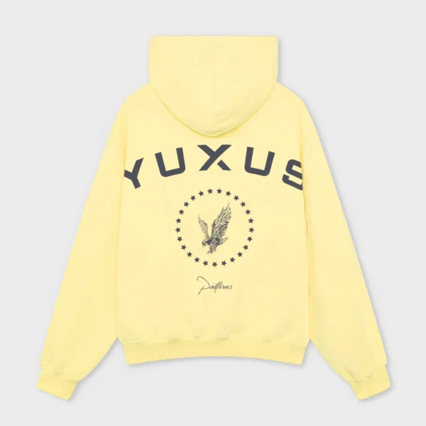 Yuxus - Sudadera con capucha Canary Patterns