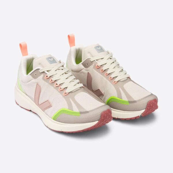 Veja - Zapatillas Condor 2 alveomesh natural babe jaune fluo