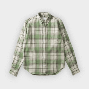 Edmmond - Camisa Glober plain green