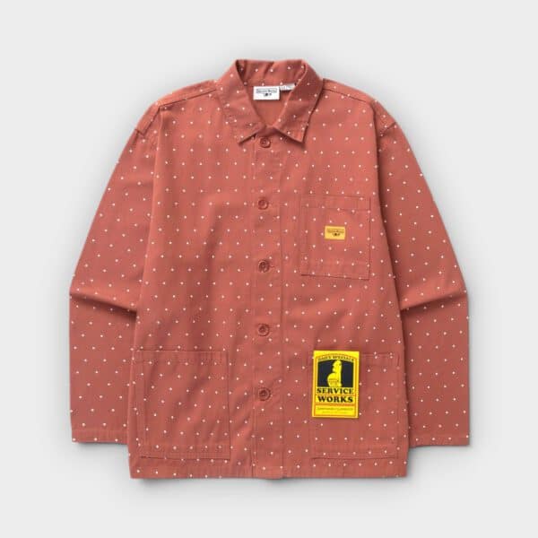 Service Works - Sobrecamisa Polka Dot Chore Clay