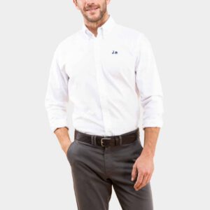 Scotta 1985 - Camisa Oxford regular blanco