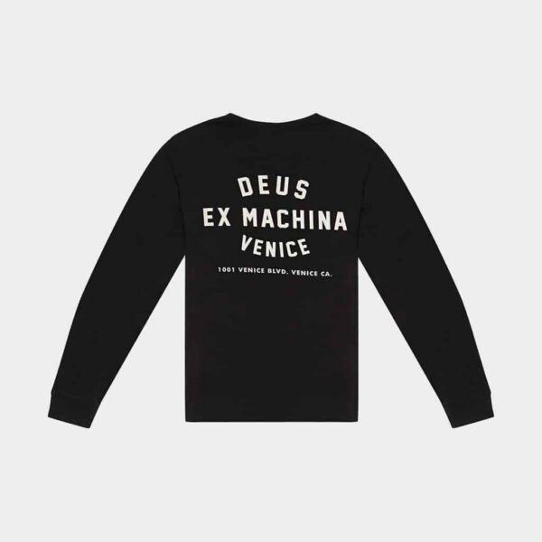Deus Ex Machina - Camiseta Ls Venice address black