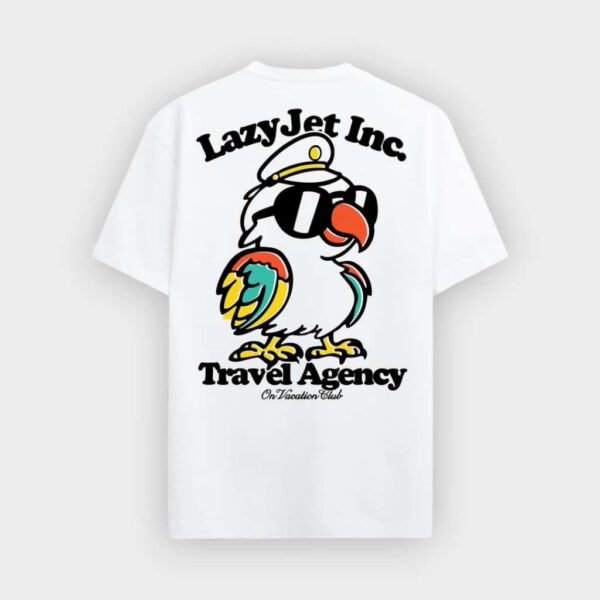 On Vacation - Camiseta LazyJet T-Shirt White