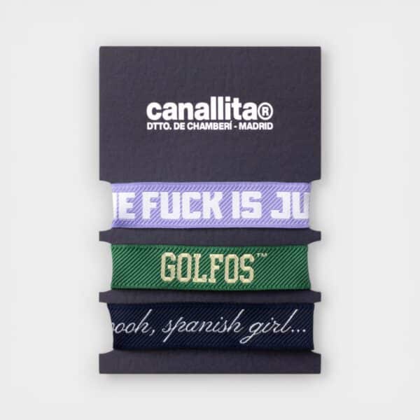 Canallita - Pack de Pulseras Canallita 2