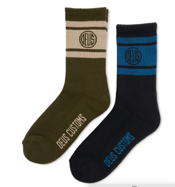Deus Ex Machina - Calcetines Pill Logo 2 pack multi