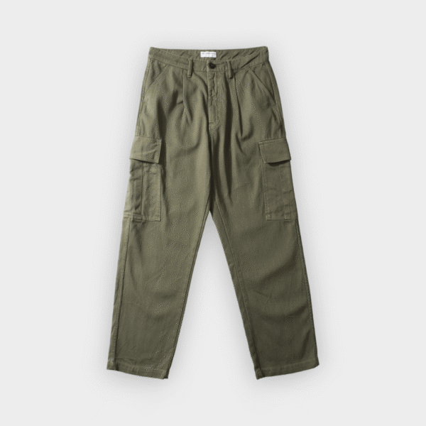 Edmmond - Pantalones Cargo plain khaki