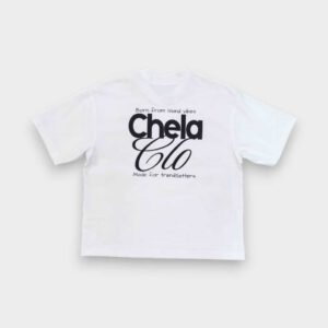 Chela Clo – Camiseta Born From White