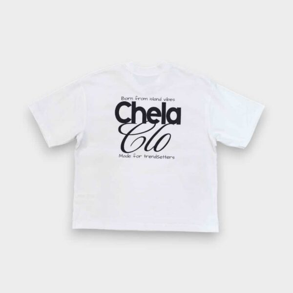 Chela Clo – Camiseta Born From White