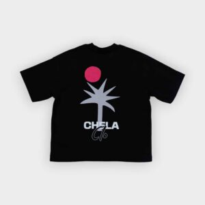 Chela Clo – Camiseta PalmSet Black