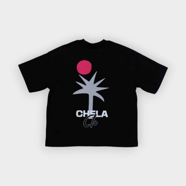 Chela Clo – Camiseta PalmSet Black