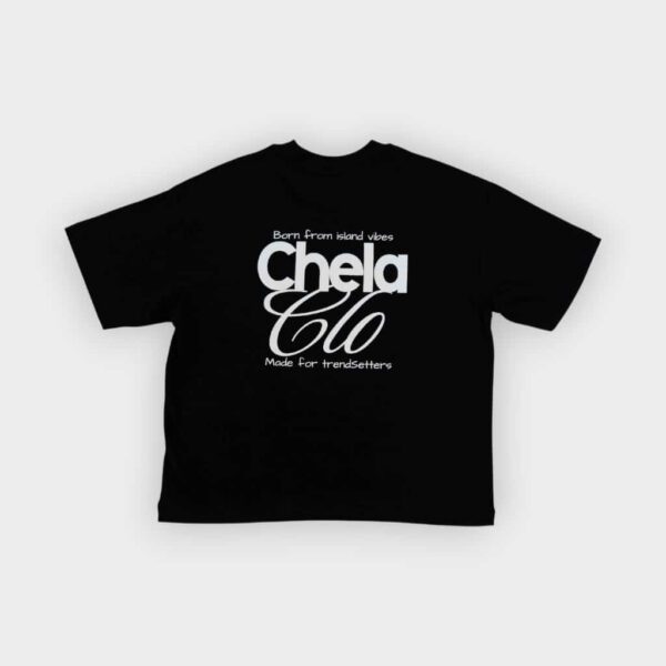 Chela Clo – Camiseta Born From Black