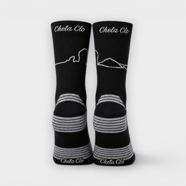 Chela Clo – Calcetines Nublo Running Black