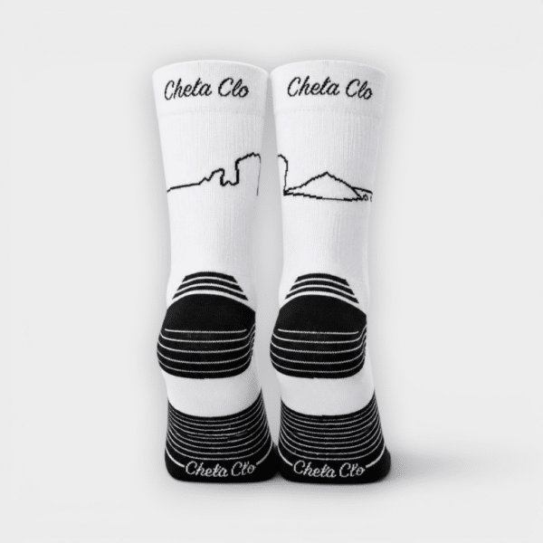 Chela Clo – Calcetines Nublo Running White