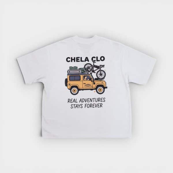 Chela Clo – Camiseta Real Stories White