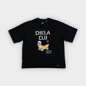 Chela Clo – Camiseta Corre Plátano Black