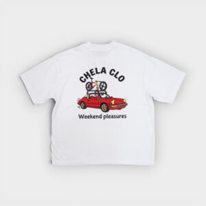 Chela Clo – Camiseta Weekend Pleasures White