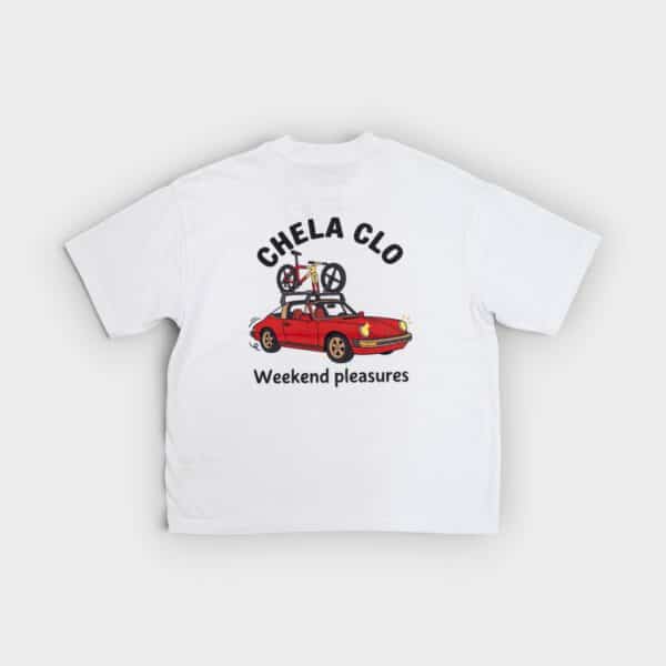 Chela Clo – Camiseta Weekend Pleasures White