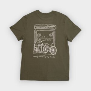 Chela Clo - Camiseta Palmira Roasted Coffee Khaki