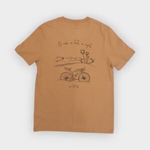 Chela Clo - Camiseta No Roads No Limits Latte