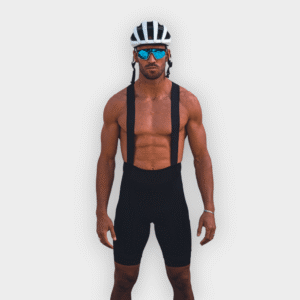 Chela Clo - Cargo Bib shorts black
