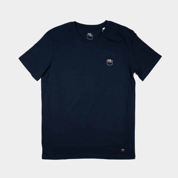 Chela Clo - Camiseta Box fit navy