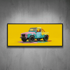 Chela Clo – Cuadro Land Rover Dreams