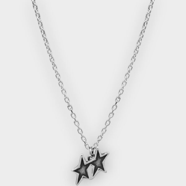 Twojeys - Collar Tilted silver