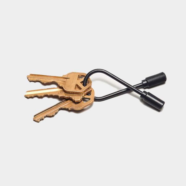 Craighill - Llavero Closed Helix keyring carbon black