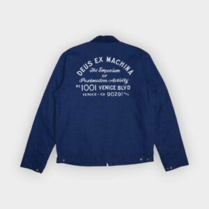 Deus Ex Machina - Chaqueta Address workwear mechanic blue