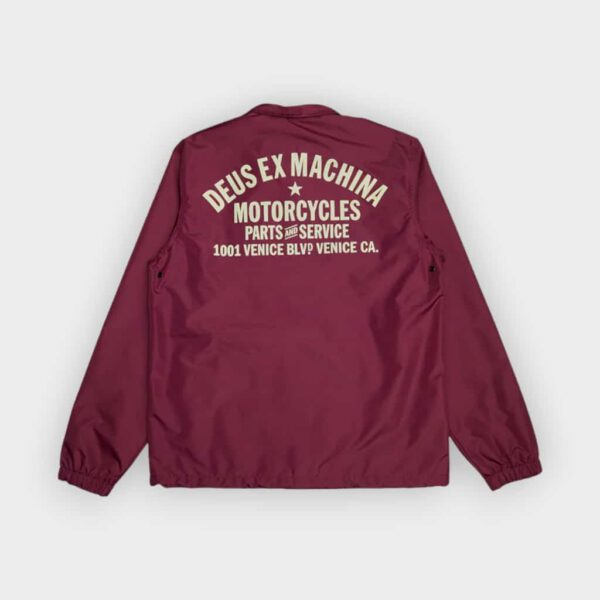 Deus Ex Machina - Chaqueta Venice rhodo