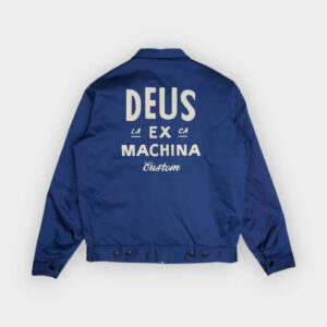 Deus Ex Machina - Chaqueta Workwear 2.0 mechanic blue