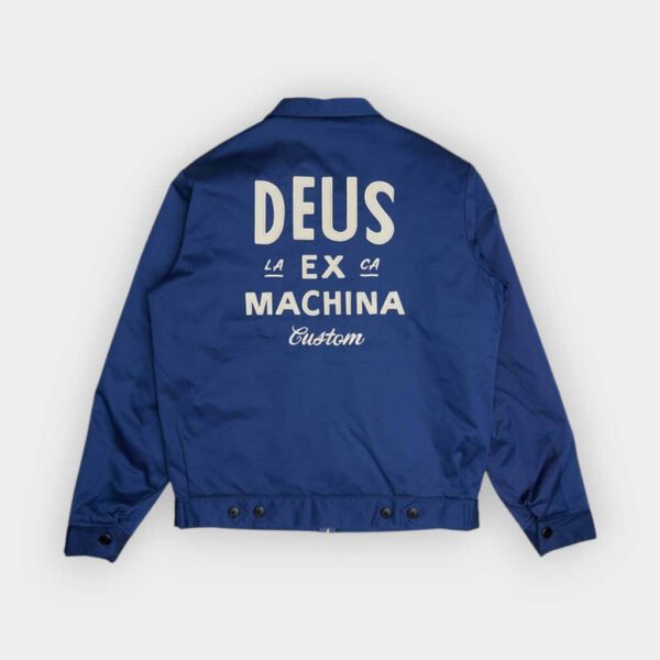Deus Ex Machina - Chaqueta Workwear 2.0 mechanic blue