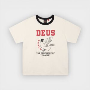 Deus Ex Machina - Camiseta Buck Up Tee Ivory