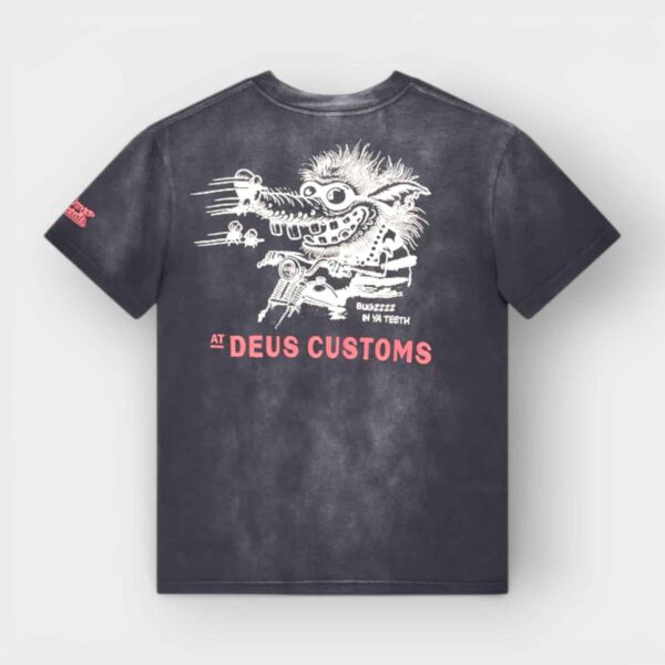 Deus Ex Machina - Camiseta Bugzzz Tee Black Beauty