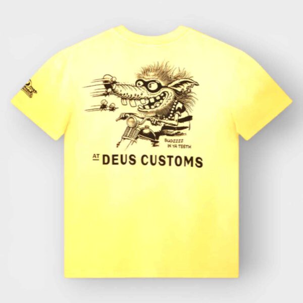 Deus Ex Machina - Camiseta Bugzzz Tee Citrus Yellow