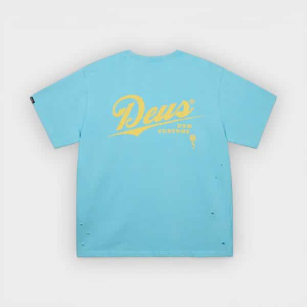 Deus Ex Machina - Camiseta Damaged Dyed Tee Green
