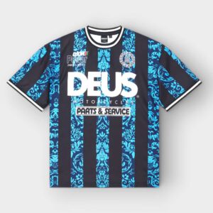 Deus Ex Machina - Camiseta Nouveau Moto Tee Pageant Blue
