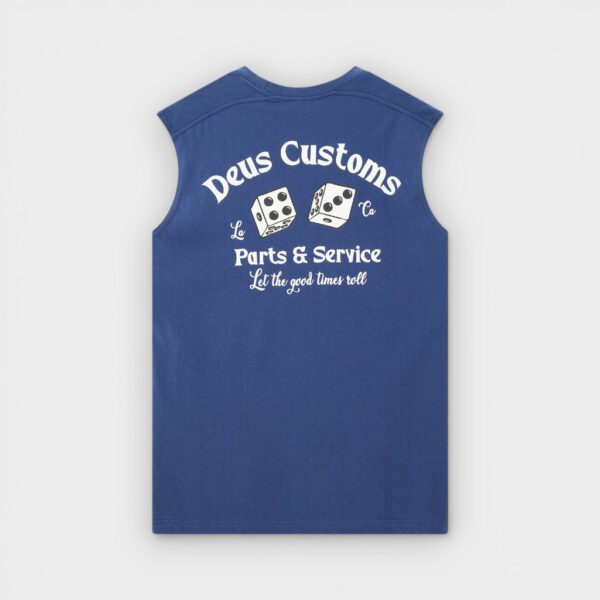 Deus Ex Machina - Camiseta Knucklebones Muscle Mechanic Blue