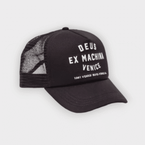 Deus Ex Machina - Gorra Venice address trucker black