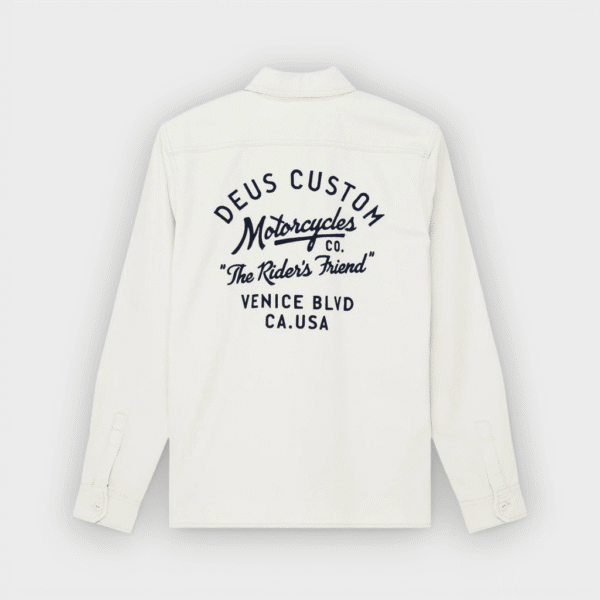 Deus Ex Machina - Camisa Nomad Shirt Dirty White