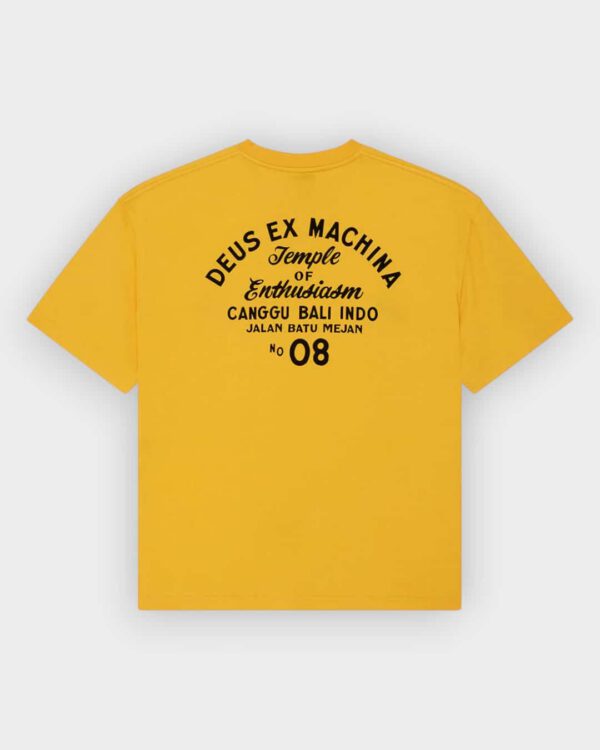 Deus Ex Machina - Camiseta Canggu Sign Tee Citrus Yellow
