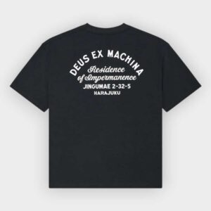 Deus Ex Machina - Camiseta Harajuku Sign Tee Black