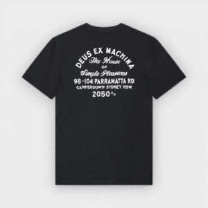 Deus Ex Machina - Camiseta Drovers Dog Tee Black